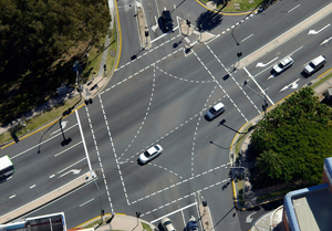 line drawer street intersection