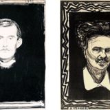 Edvard Munch and Johan August Strindberg