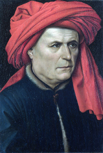 Letter article man wearing turban Renaissance painting